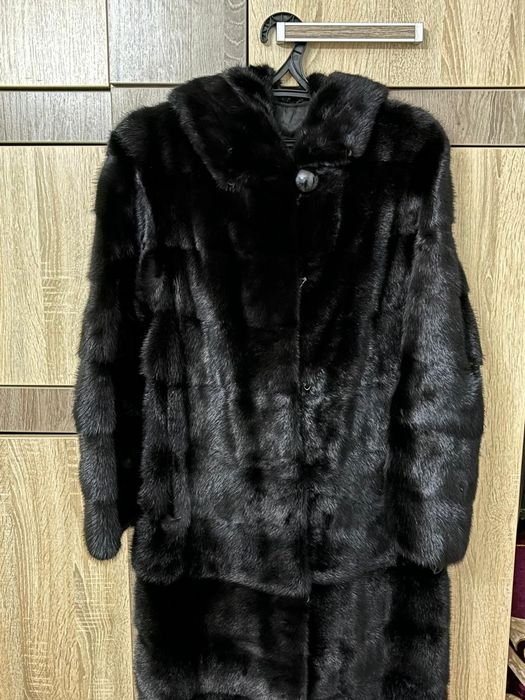 Шуба норковая 46
