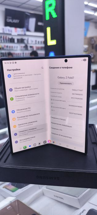 samsung Z Fold 7 12/256 qora