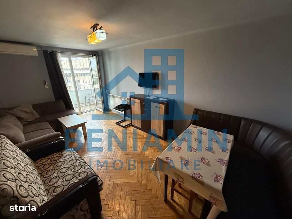2 camere decomandat - etaj 3- mobilat - utilat - centru - Teatru