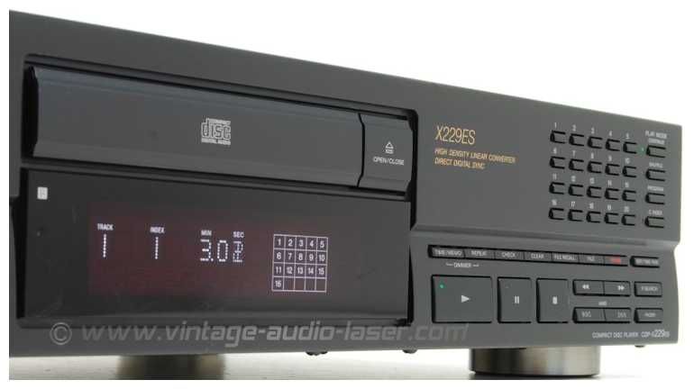 CD player SONY CDP X229ES /// Компакт диск плейър