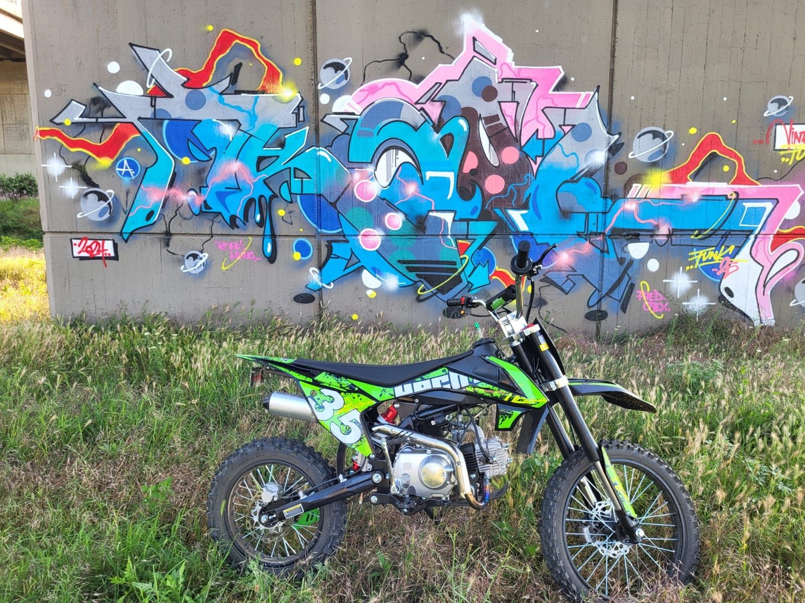 Vând motor cross 125 cc