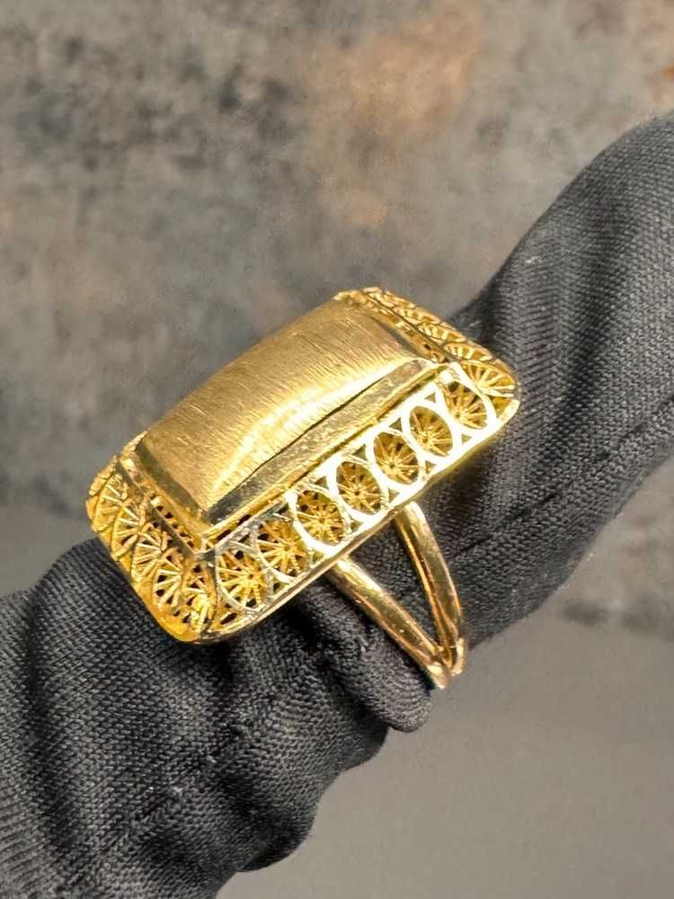 Пръстен от 14K злато, ЧИСТО НОВ – 135 лв/грам – размер 57