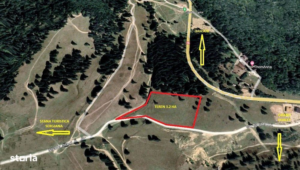 Teren superb Poiana Brasov