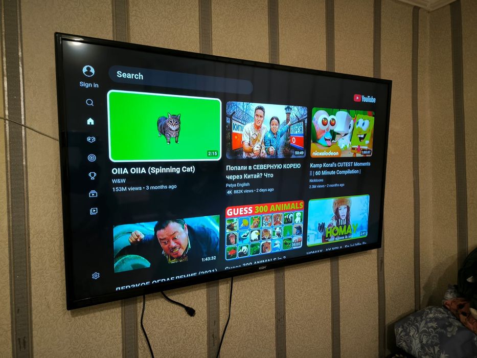 Смарт телевизор Daewoo 140 см smart tv WiFi YouTube