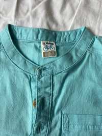 Camasa de in, tricou, camasa de piele - 2-3 ani (92-98)
