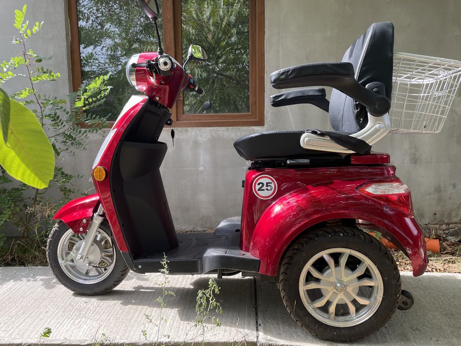 Triciclu motociclu moped electric Ztech 2024