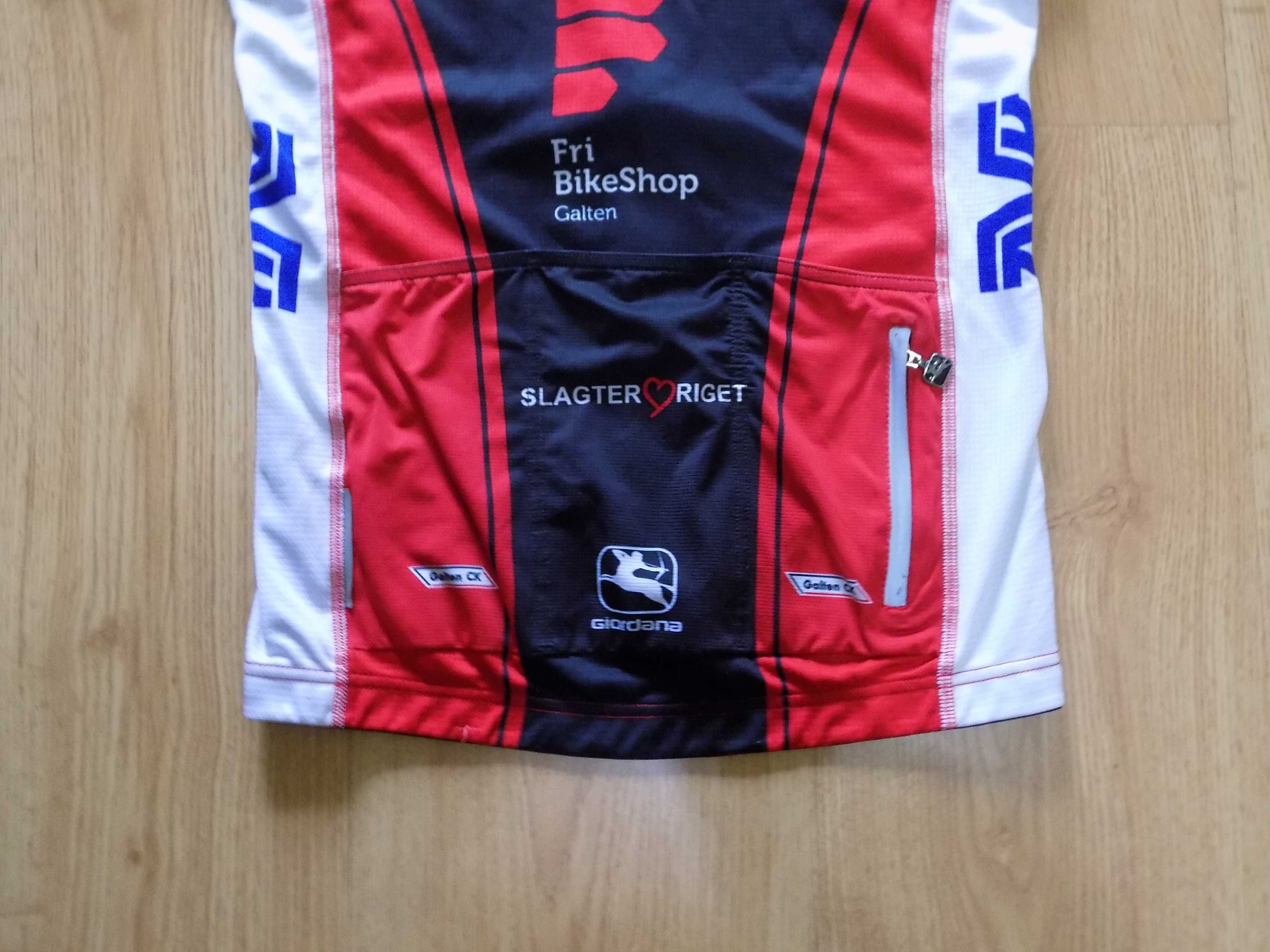 вело джърси giordana тениска шосейно колоездене мъжко оригинална XXL/S