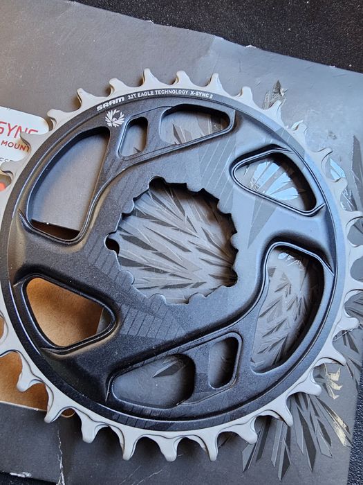 Foi foaie sram x-sync 34 32 3mm boost / gold 38 6mm noi direct mount