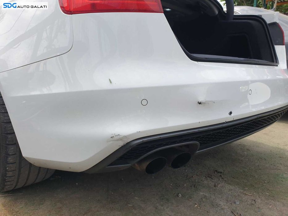 Bara Spoiler Spate S-Line Sline cu Locas Senzori Parcare Audi A4 B8 B8.5 Berlina Sedan FL Facelift 2012 - 2016 Culoare LY9C [C5448]