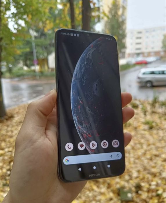 Vand nokia g11 plus nufisura pe ecran se vede in poza