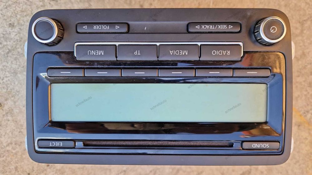 CD player VW Golf 6 plus cod 5M0 035 186 AA