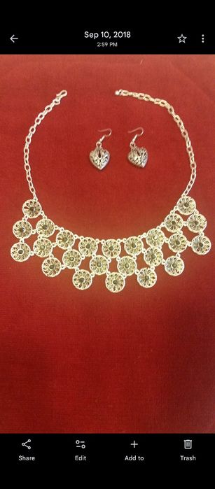 Сребристи бижута 2, обеци, гривни, колиета, огърлици, пръстени