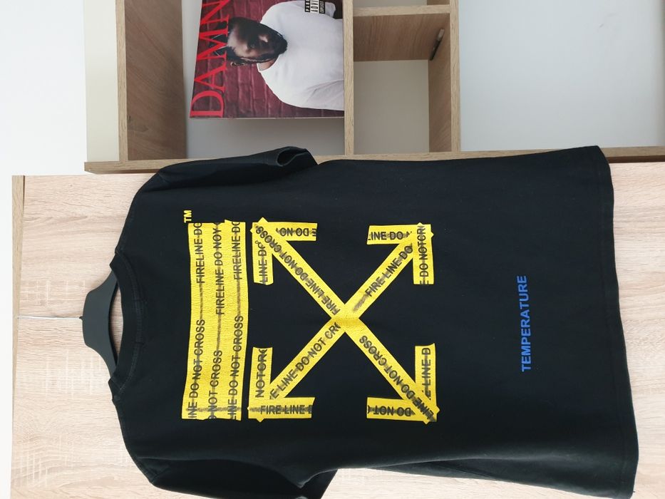 Tricou off white XL fit M