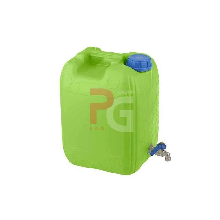 Tub apa cu robinet 20L - verde