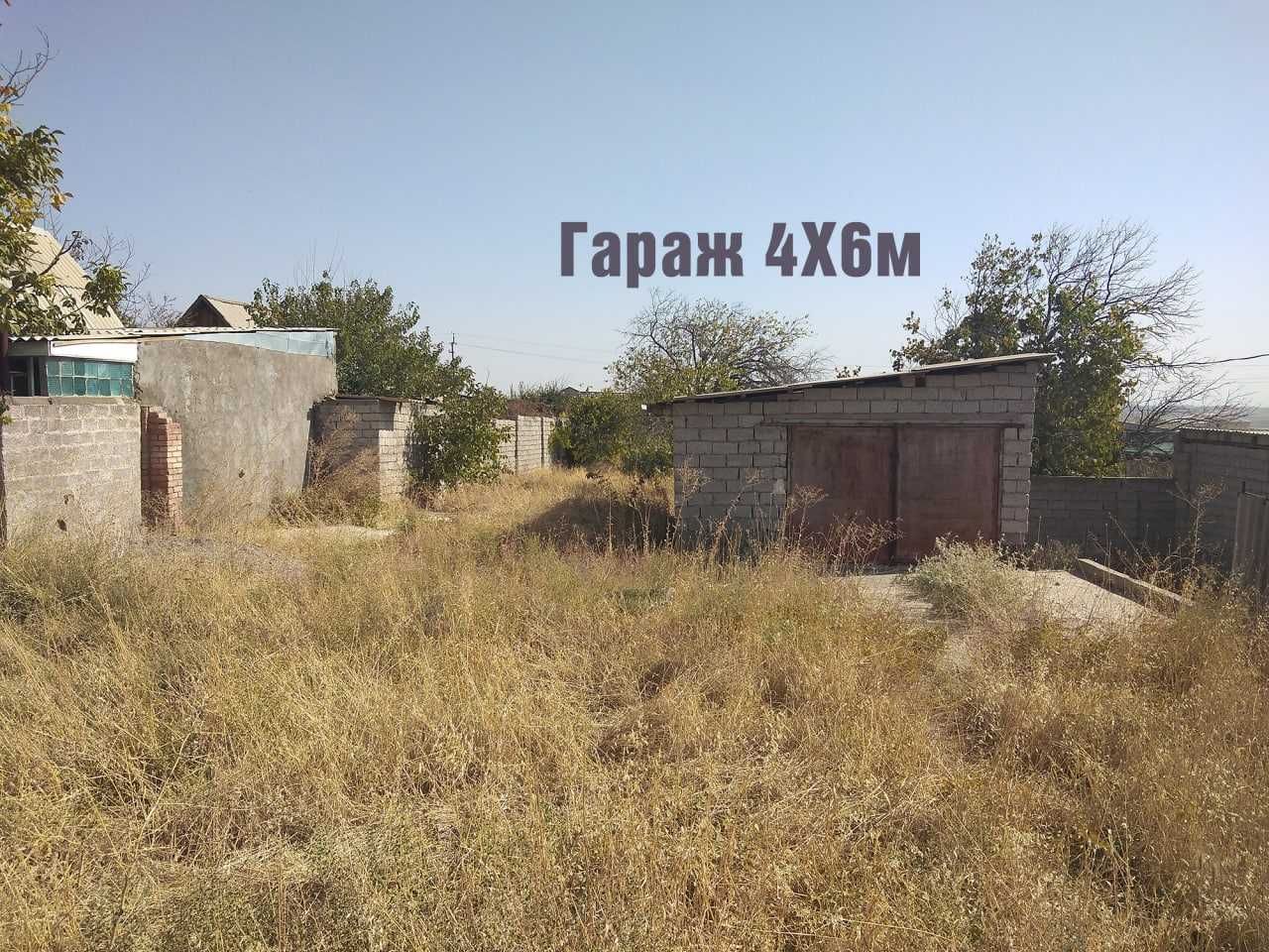 Дача 12 соток, дом 10х10, гараж 4х6, фундамент с подвалом 6х6м.