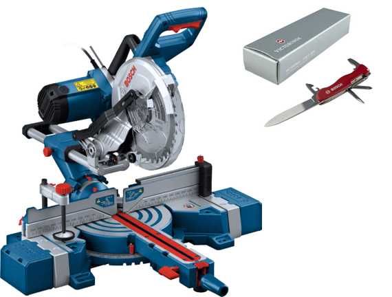 ПРОМОЦИЯ!Електрически потапящ циркуляр с герунг GCM 254 D Bosch