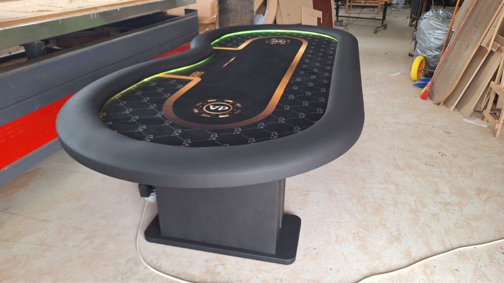 De la vis la realitate | Mese de POKER la comanda executate pe CNC