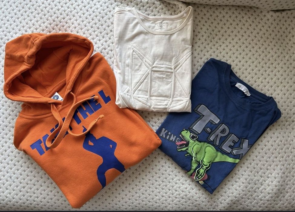 Детски суичъри, блузи, риза момче 146-152 см. FORT NIGHT, ZARA, OKAIDI