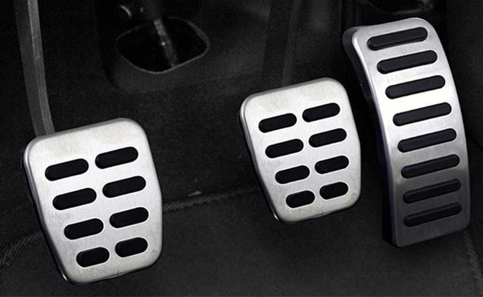 Ornamente INOX pedale - VW Golf 3-4 / Polo / Bora, Skoda, Seat, Audi