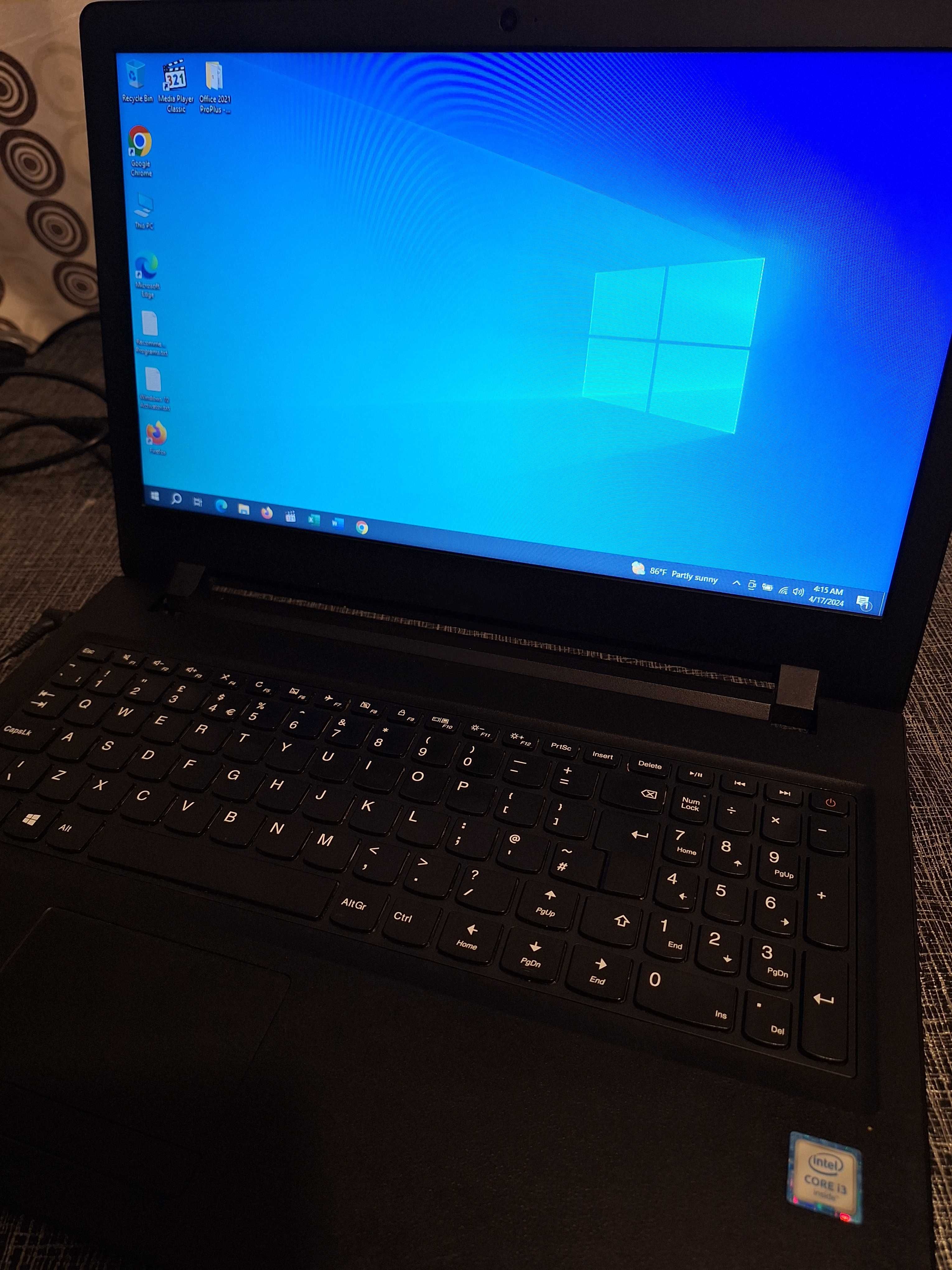 Laptop Lenovo ideapad 110 15isk , ssd ,12gb Ram stare impecabila