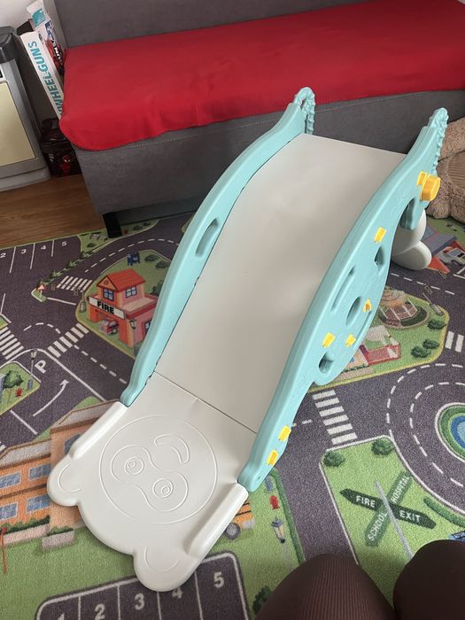 Пързалка люлка и кош 3 в 1