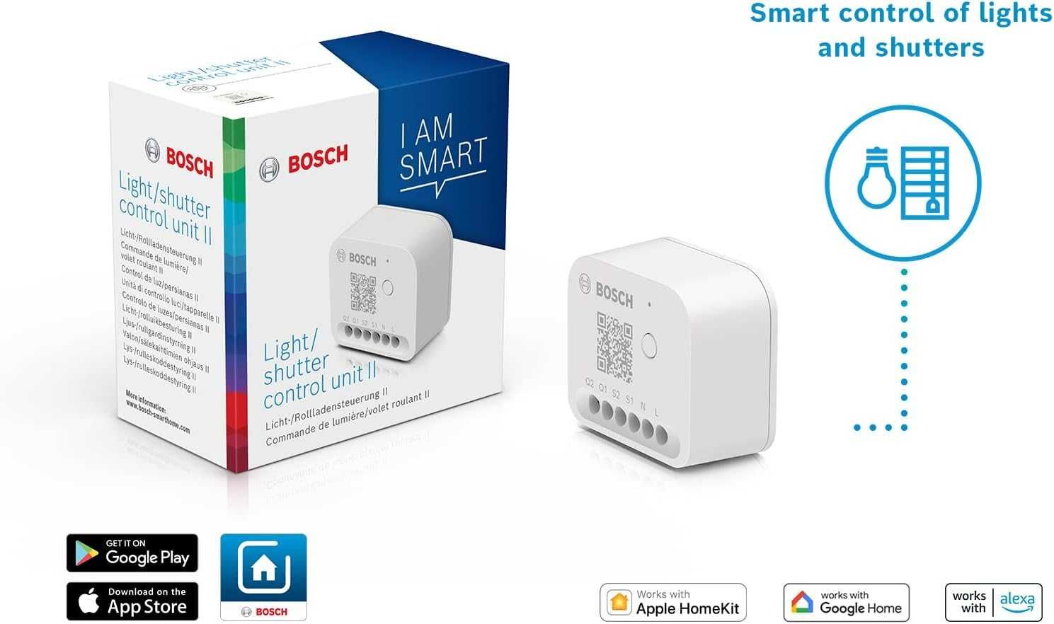 Bosch Smart Home unitate pentru controlul iluminatului/obloane/jaluzea