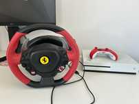 Xbox One + Controller + Volan Ferrari + Joc Fifa FC25