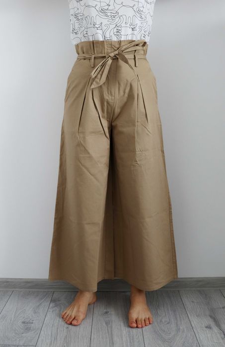 Vand pantaloni largi marimea S