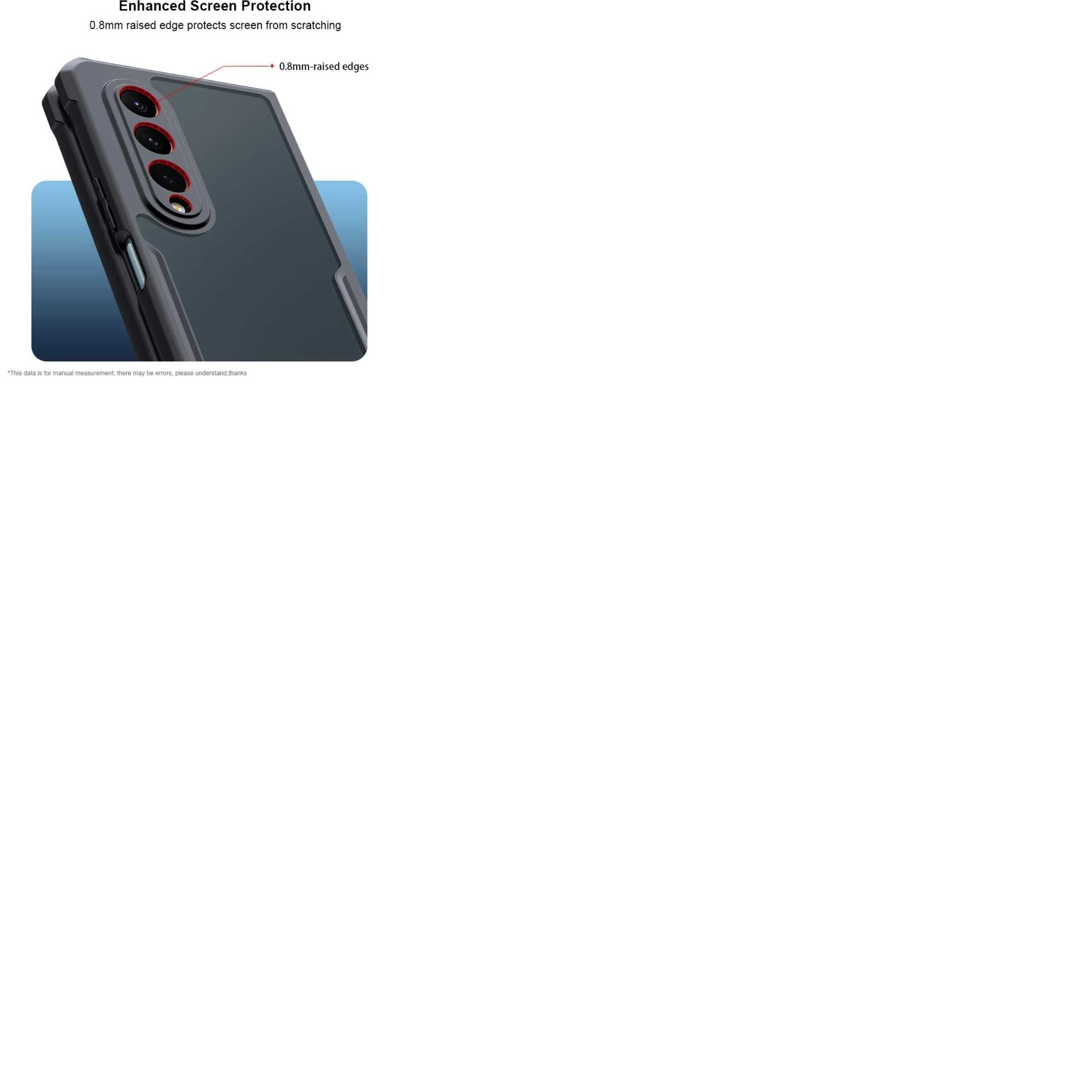 Huse antisoc full cover protectie fata spate SAMSUNG Galaxy Z Fold4 5G