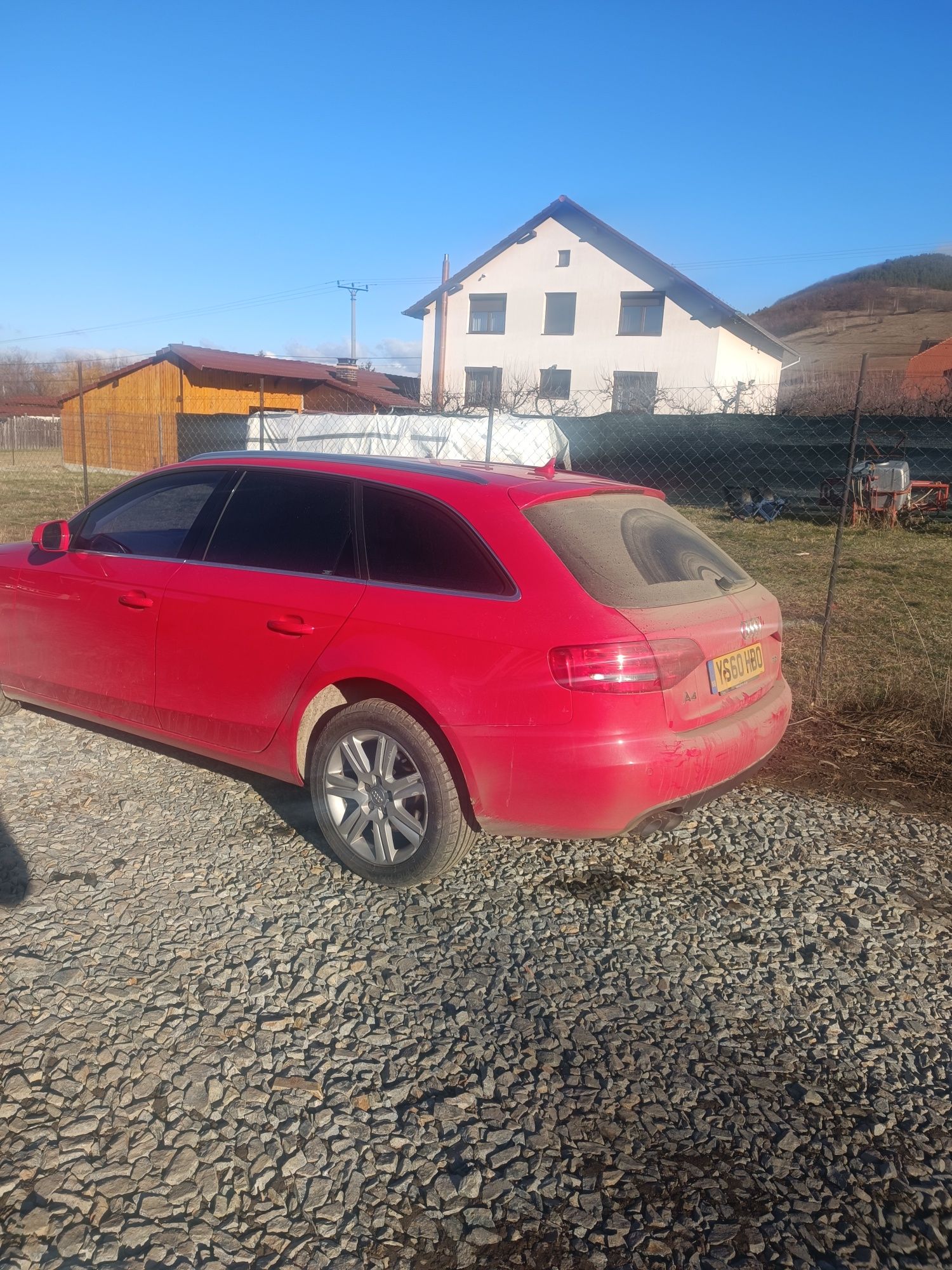 Dezmembrez Audi A4 b8  2l tdi capota,trager,bara spate