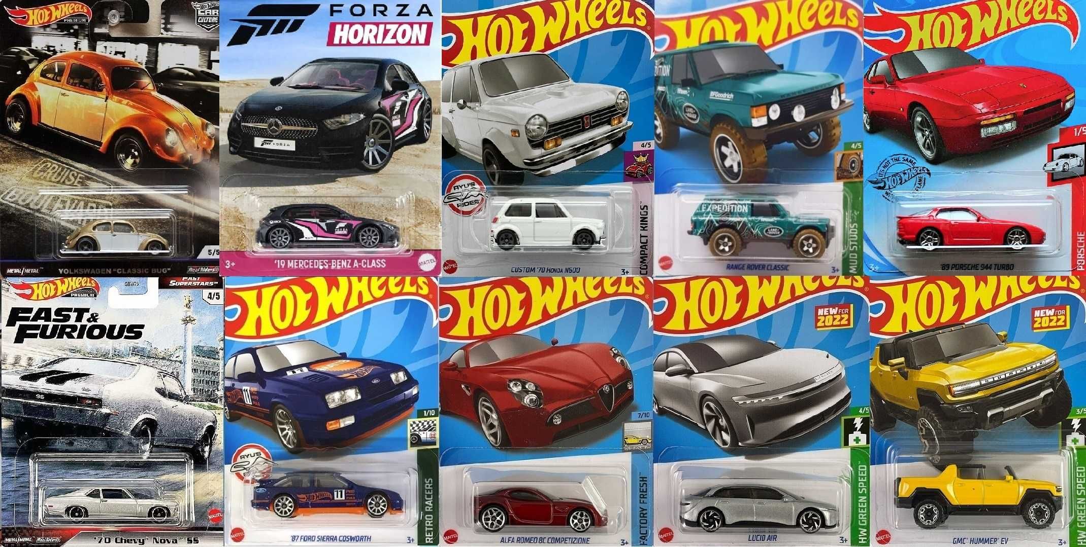 Метални колички Hot Wheels мащаб 1:64.Нови,в неразпечатвани блистери