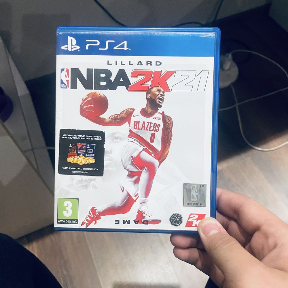 Nba2k21 диск для пс4