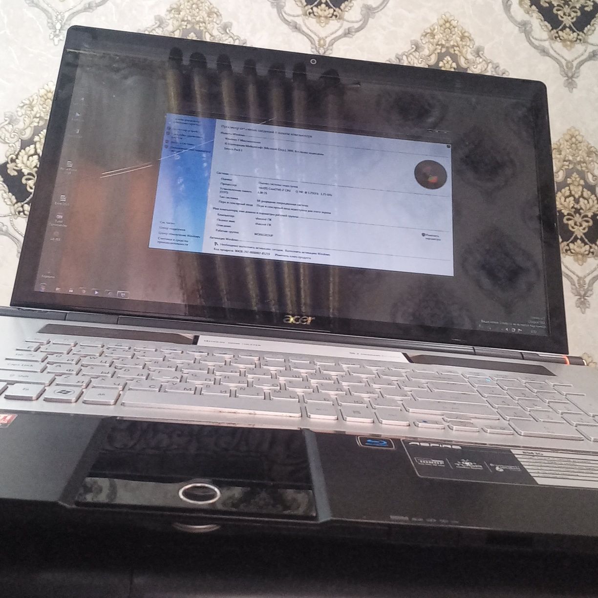 Acer Aspire Noutbuk 19 ekran.
