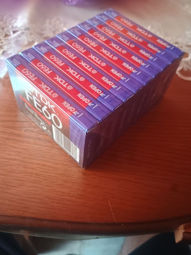 10 casette TDK FED60