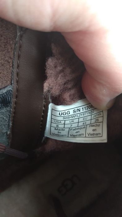 Ghete UGG mărimea 41