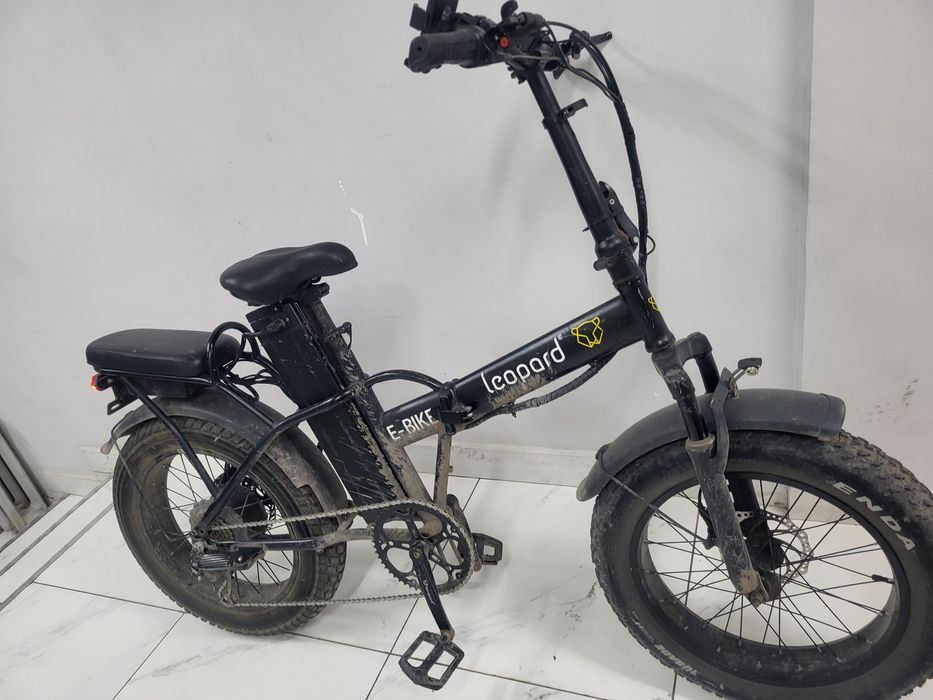 Электровелосипед электро велосипед электрофетбайк Леопард Leopard 1000