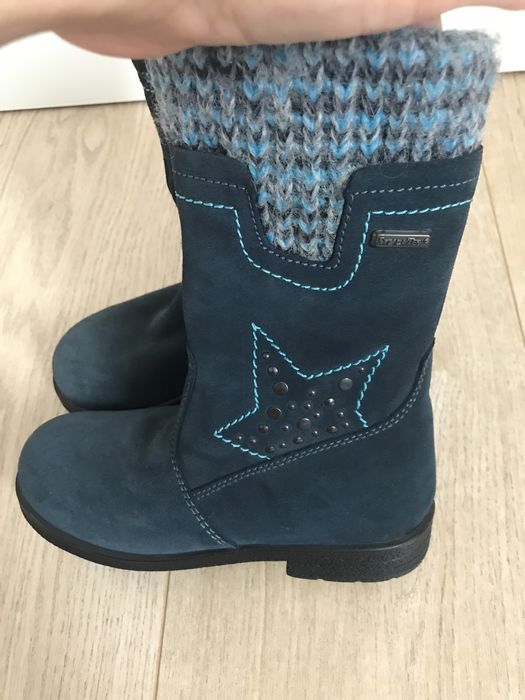 Ghete SympaTex, piele, cu eticheta, 29