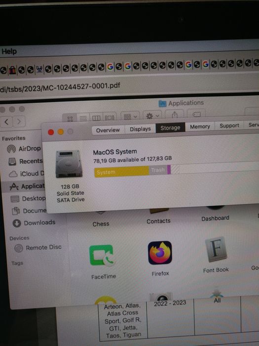 Vand Macbook Pro 15" mid 2010