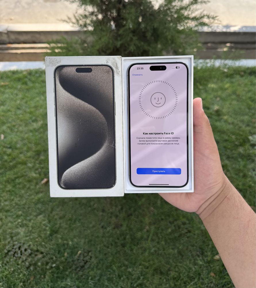 Iphone 15 Pro max 256gb 91 Xolat yaxsh hama joy ishlidi oqip tel qlila