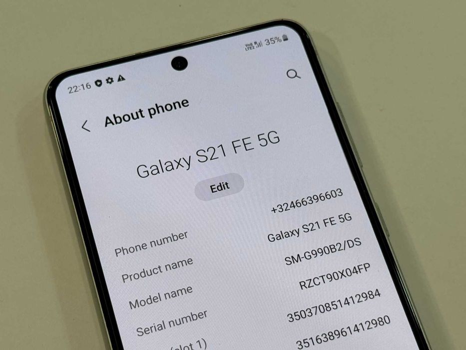 Samsung Galaxy S21 FE 5G 128GB 6GB RAM Dual