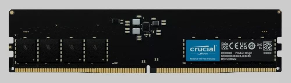 RAM Памет Crucial 32GB (2x16GB) DDR5