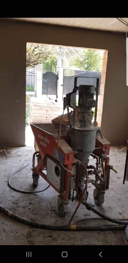 Tencuială mecanizată