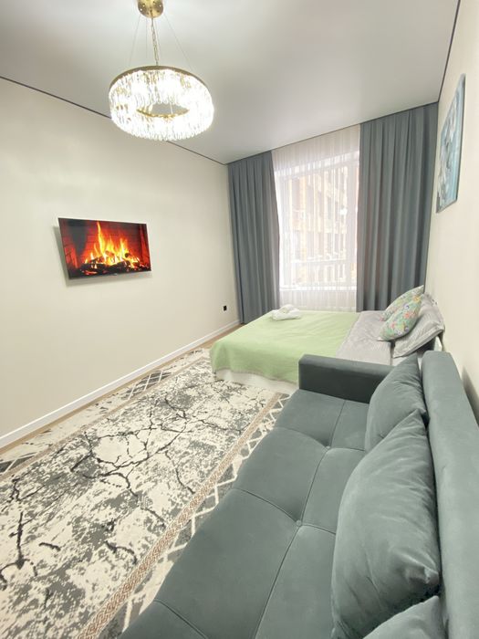 Уютная 1-ком.квартира посуточно в новом доме ЖК Otbasym