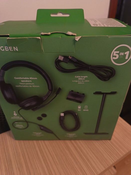 Pachet Esential BigBen Xbox Series X/S, 5 piese, Negru