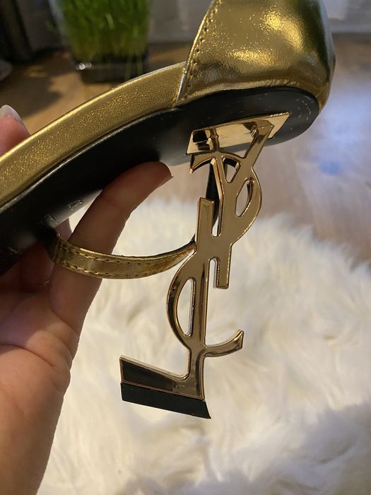 Sandale ysl aurii