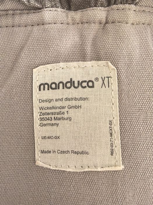 Sistem de purtare Manduca XT Grey-White