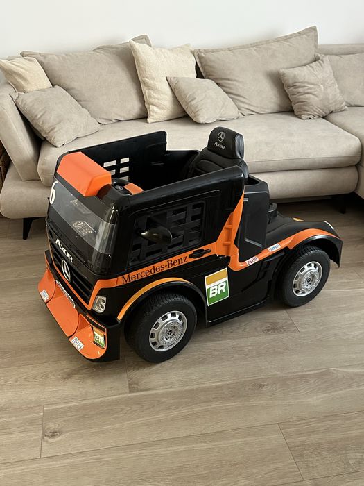 Masinuta electrica copii camion Mercedes Benz Axor 12v telecomanda Tir