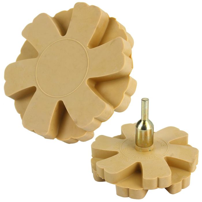 гумен диск за премахване на стикери и агресивно лепило 63546 ...