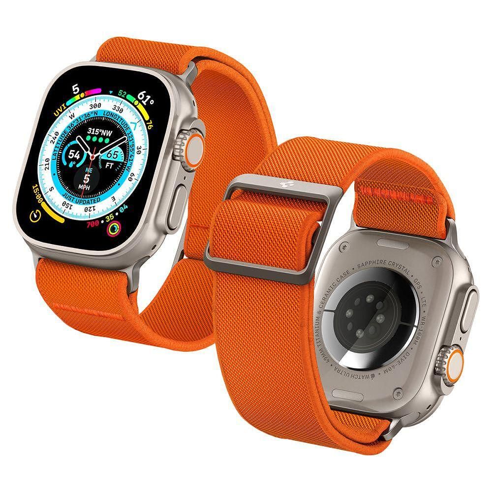 Каишка spigen fit lite ultra за apple watch ultra 1/2 orange