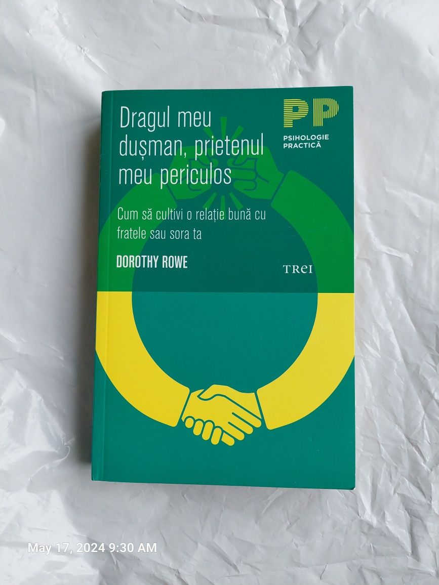 Cartea "Dragul meu dușman, prietenul meu periculos", NOUĂ